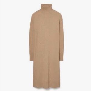 Tory Sport Camel Cashmere Dress